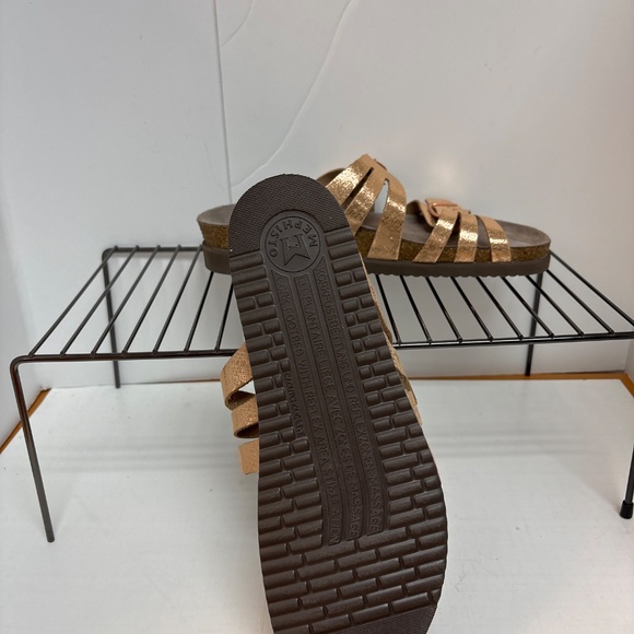 Women’s Mephisto Helisa Metallic Sandals Size 41 - Picture 6 of 6
